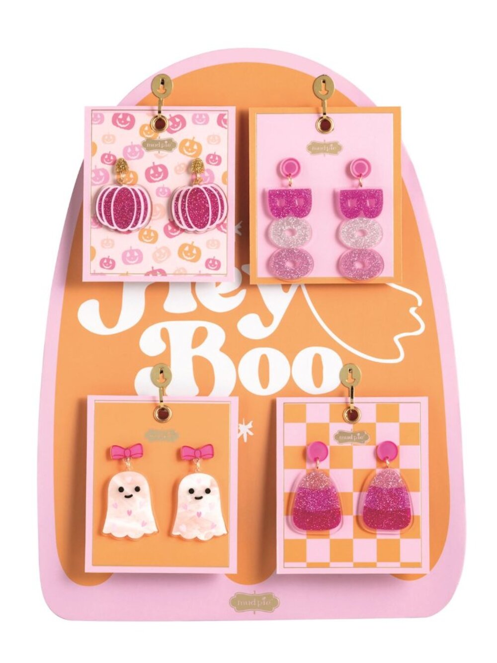 Mud Pie Women's Acrylic Halloween Earrings Choose Style NEW